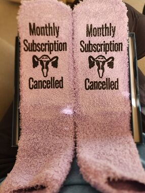 Fuzzy Socks For Post-Hysterectomy Gift